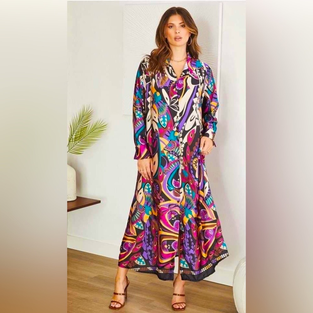 Colorful Long Dress